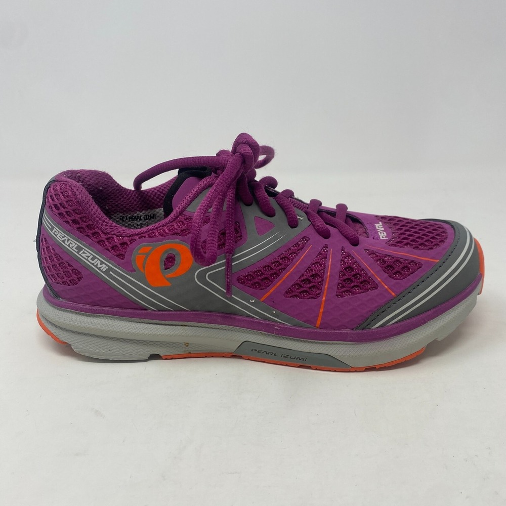 Pearl Izumi X-Road Fuel IV Purple Cycling Shoes Sneakers Women's Size‎ US 5.5 36